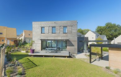 Maison passive en bois à Yvré-l’Evêque (72)